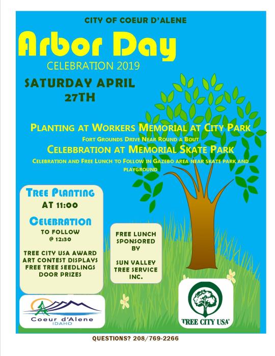 City of Coeur d'Alene Arbor Day